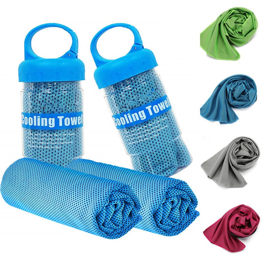 Cooling Towel for Outdoor/Indoor Sports (Yoga,Gym,Camping,Cycling..)