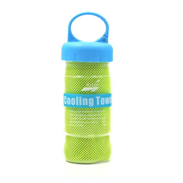 Cooling Towel for Outdoor/Indoor Sports (Yoga,Gym,Camping,Cycling..)