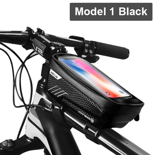 2-in-1 Waterproof Bike Bag and Touchscreen Phone Case 6.6''