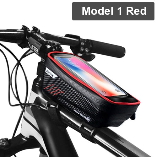 2-in-1 Waterproof Bike Bag and Touchscreen Phone Case 6.6''