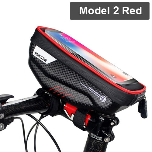 2-in-1 Waterproof Bike Bag and Touchscreen Phone Case 6.6''