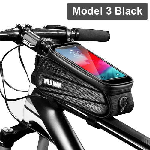 2-in-1 Waterproof Bike Bag and Touchscreen Phone Case 6.6''