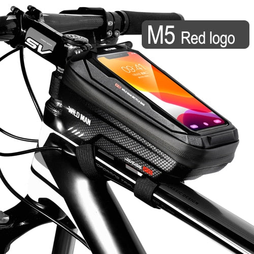 2-in-1 Waterproof Bike Bag and Touchscreen Phone Case 6.6''