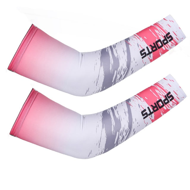 Quick Dry UV Protection Sports Arm Sleeves