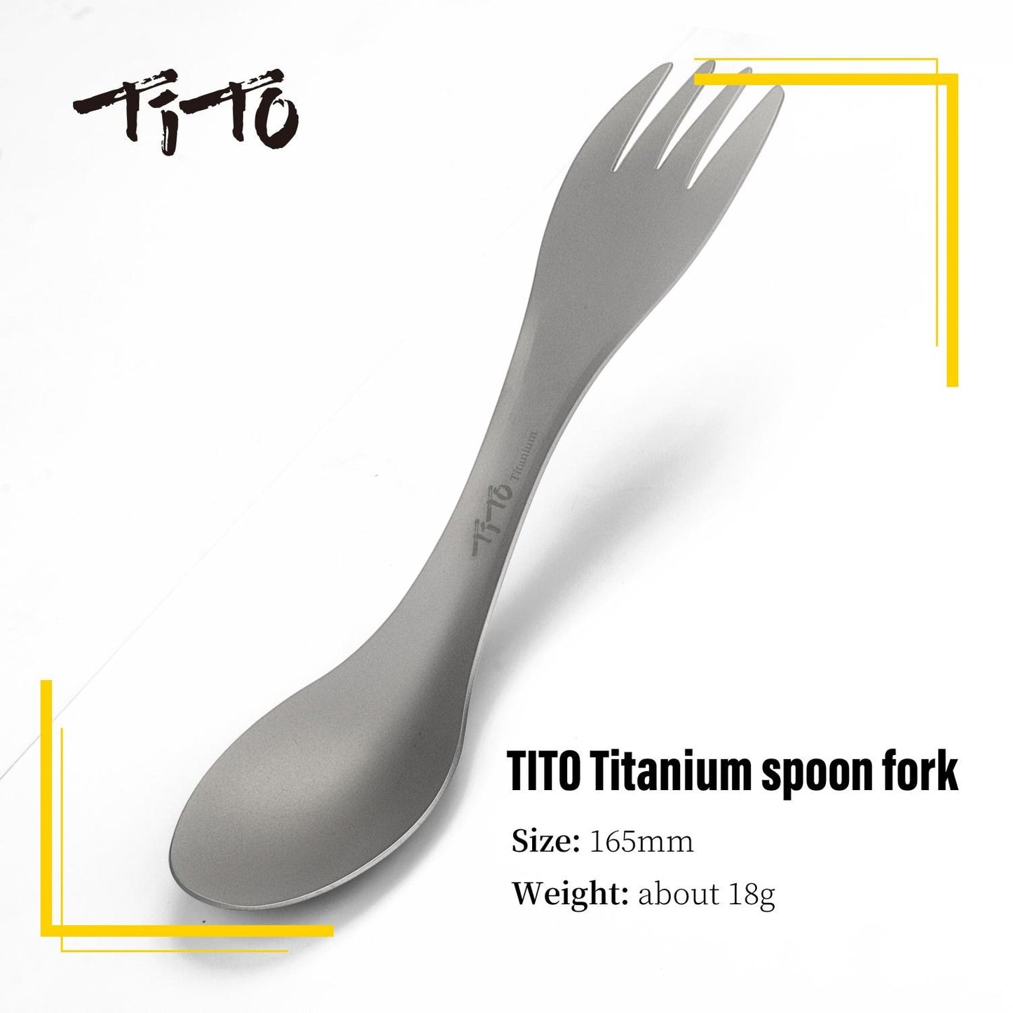 Titanium Survival Spork for Outdoor Life