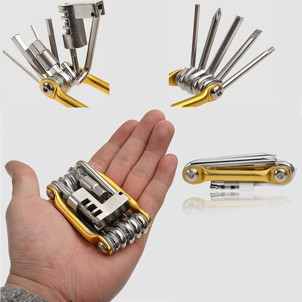 11 In1 Bicycle Multifunction Repairing Tool Set